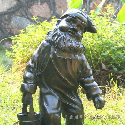 抽象人物公园景观铜雕