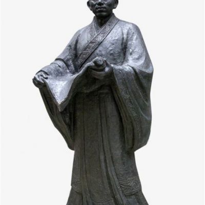 古代人物校园景观铜雕