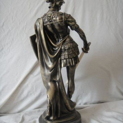 古罗马战士公园景观铜雕