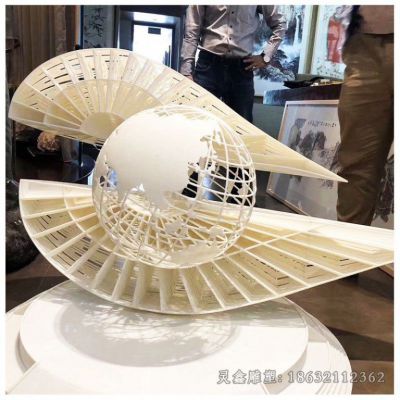 不锈钢创意眼睛广场雕塑