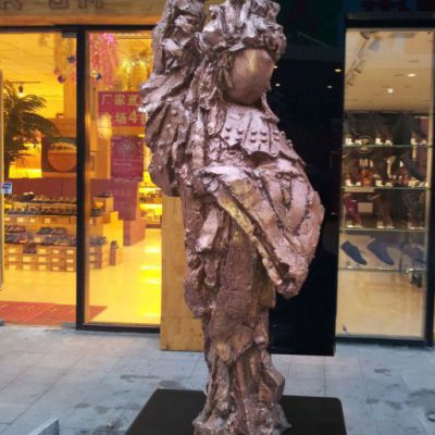 花旦广场景观铜雕